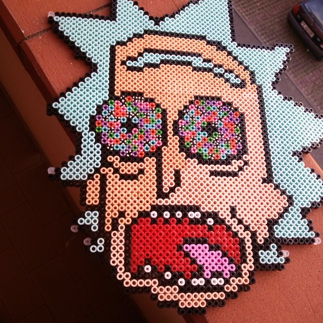 Rick Sanchez perler