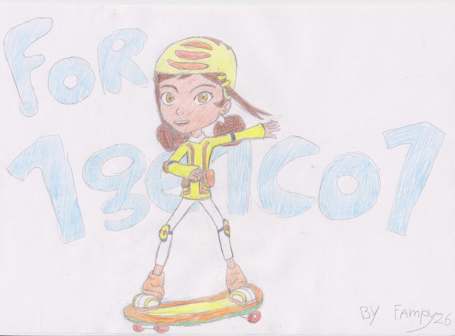 MBC skateboard Sam for 1ge1co1 by Fampy26 on DeviantArt