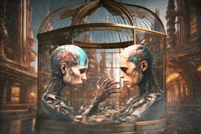 It's 5 for 12: Transhumanism in 15 minute cities . by RotterdammertArt ...