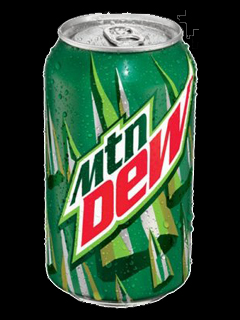 LG Wall - Mountain Dew Can