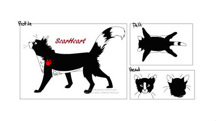 ScarHeart (my cat form)