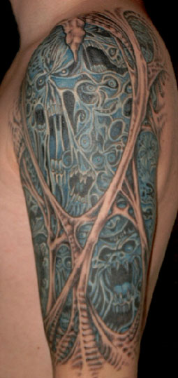 Morbid Tattoo Left Arm 3 by Jochen-SOD on DeviantArt