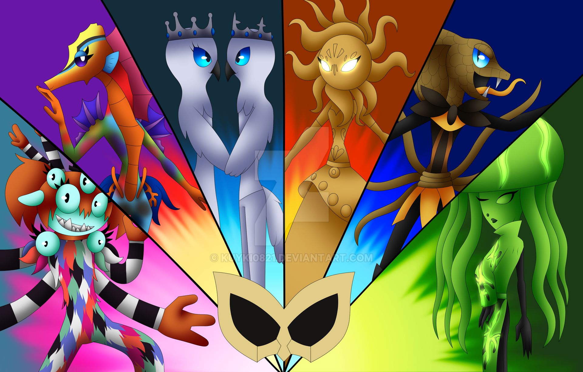 Mask Singer Deviantart My Favorite Masked Singers by kuyki0821 on DeviantArt