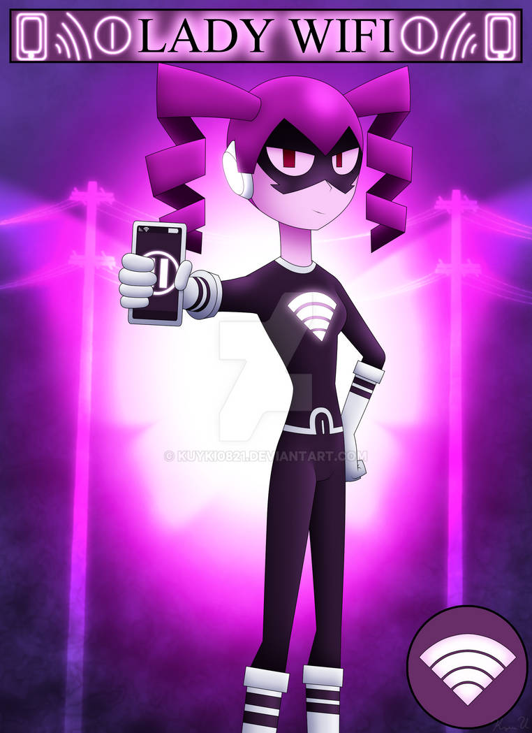 Subspace Akuma Card - Lady Wifi by kuyki0821 on DeviantArt