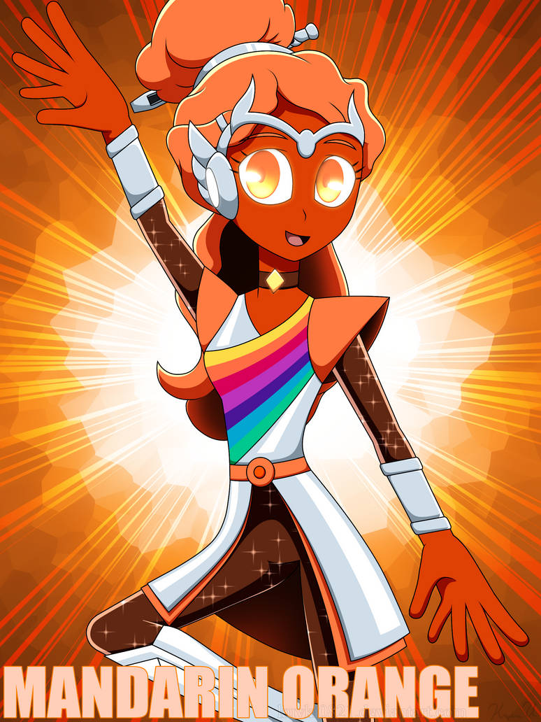 Mandarin Gold Ranger Mandarin Orange, Rainbow Music Ranger by kuyki0821 on DeviantArt