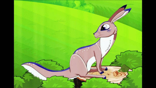 Rabbit Ferret (animated) by GucciNerdz-isDeviant on DeviantArt