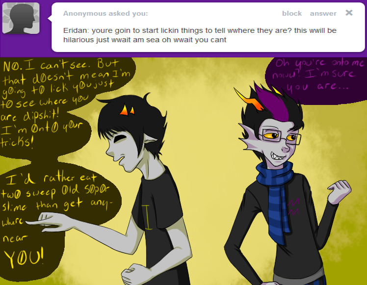 ask blind sollux