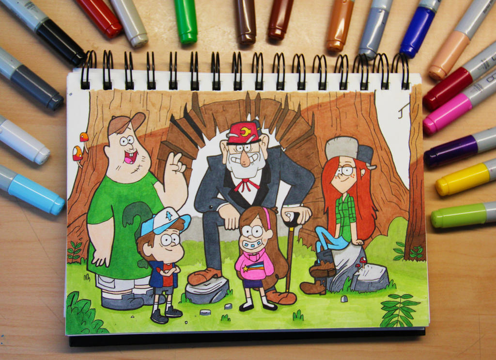 Gravity Falls Artwork