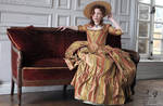 robe a l'anglaise 1775 by Arumorahe