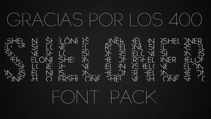 Font pack 1000