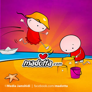 Madotta love: on the beach