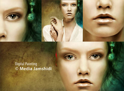 digital paint:portrait