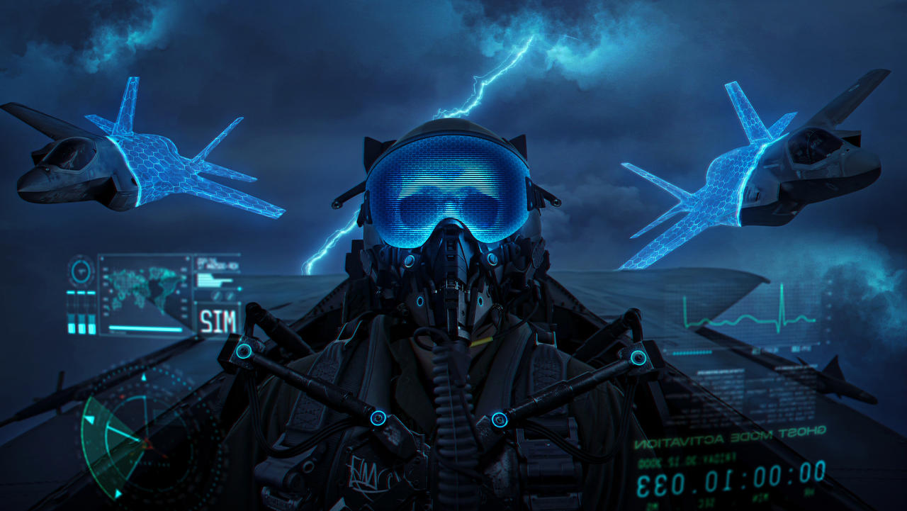 F-52 Ghost Pilot by Elvisuall on DeviantArt