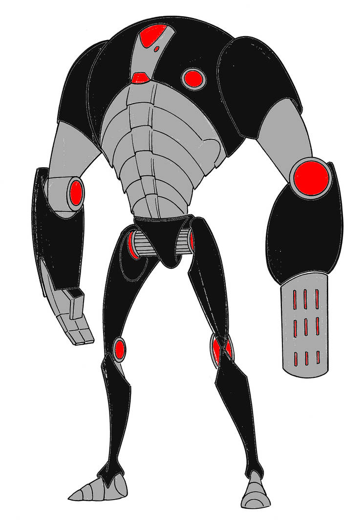 Star Wars Oc Buzzfeed the super battle droid by Armoredtuba on DeviantArt