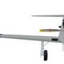 Tucker XP-57 front profile landed