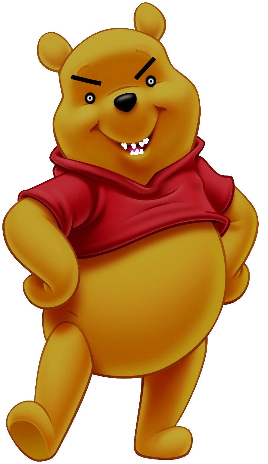 Scary Winnie The Pooh by mrOrlandoMagicFan200 on DeviantArt