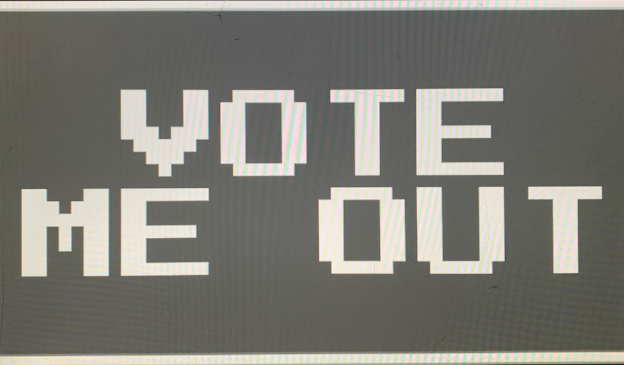 VOTE ME OUT Sign by mrOrlandoMagicFan200 on DeviantArt