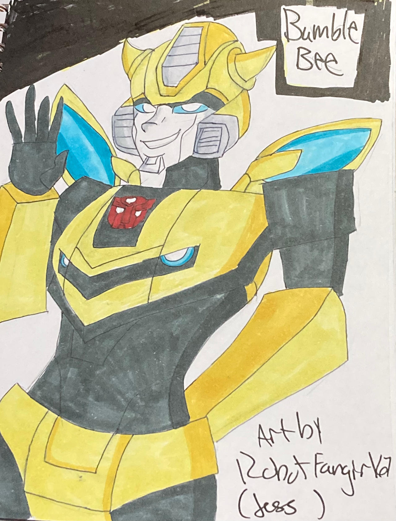 My Version of Bumblebee by Robotfangirl67 on DeviantArt