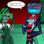 Hazbin Hotel: Jen messing with Vox