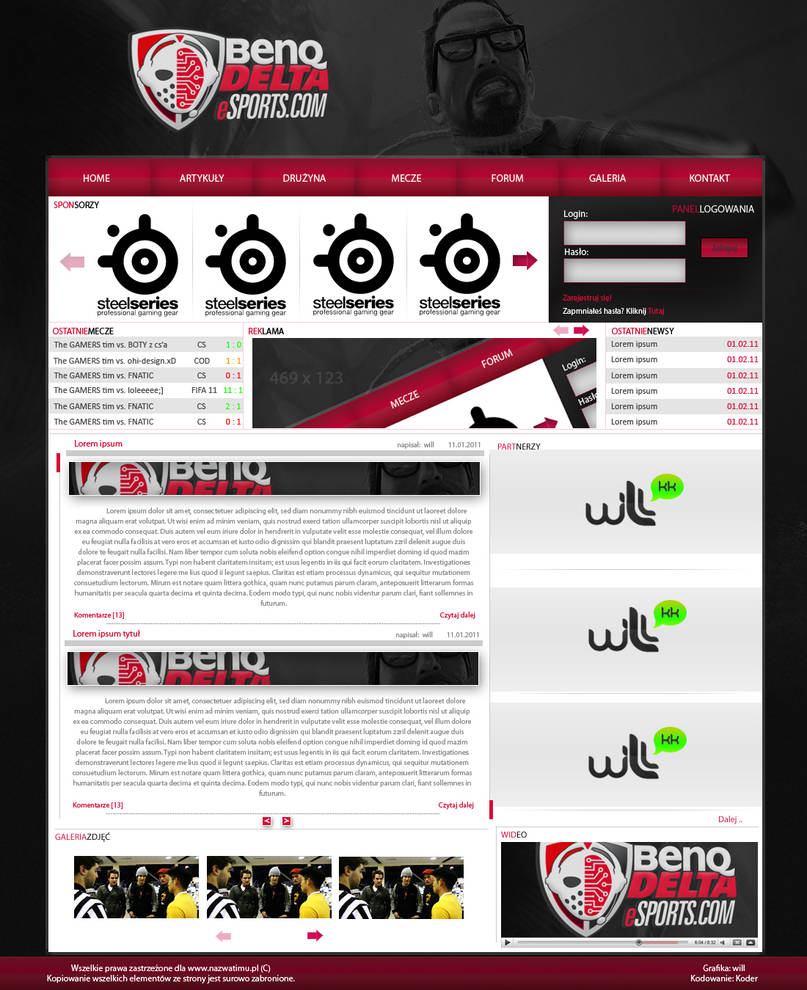 Layout - red by willkk on DeviantArt