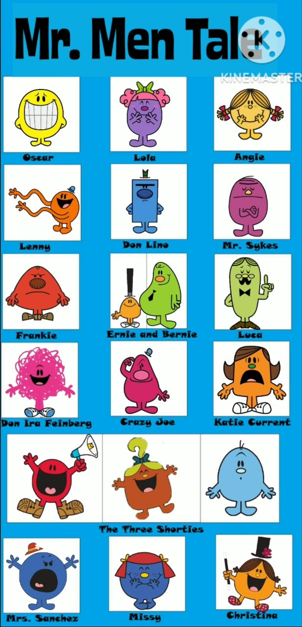 Mr Men Variation Lesson Mr. Men Tale (cast) by LCAandTMMSfan on DeviantArt