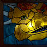 Stained Glass Draco - Lit