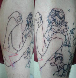 FLCL tattoo stage 5