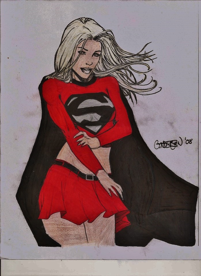 My parallel color scheme of Supergirl