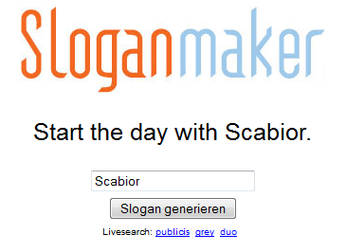 Start The Day With Scabior