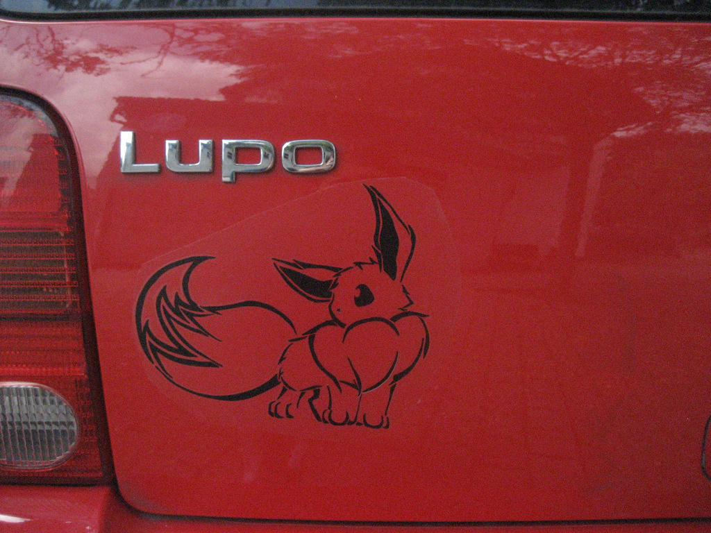 Eevee Car Sticker