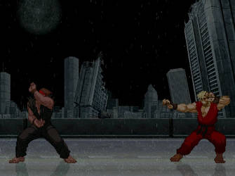 Evil Ryu vs Violent Ken 3