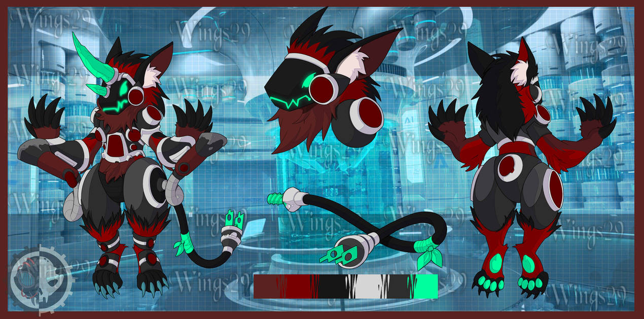 Protogen Jet Protogen adopt SOLD by wings29 on DeviantArt