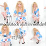 modelstock alice in wonderland 2