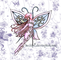 A little fairy: tattoo