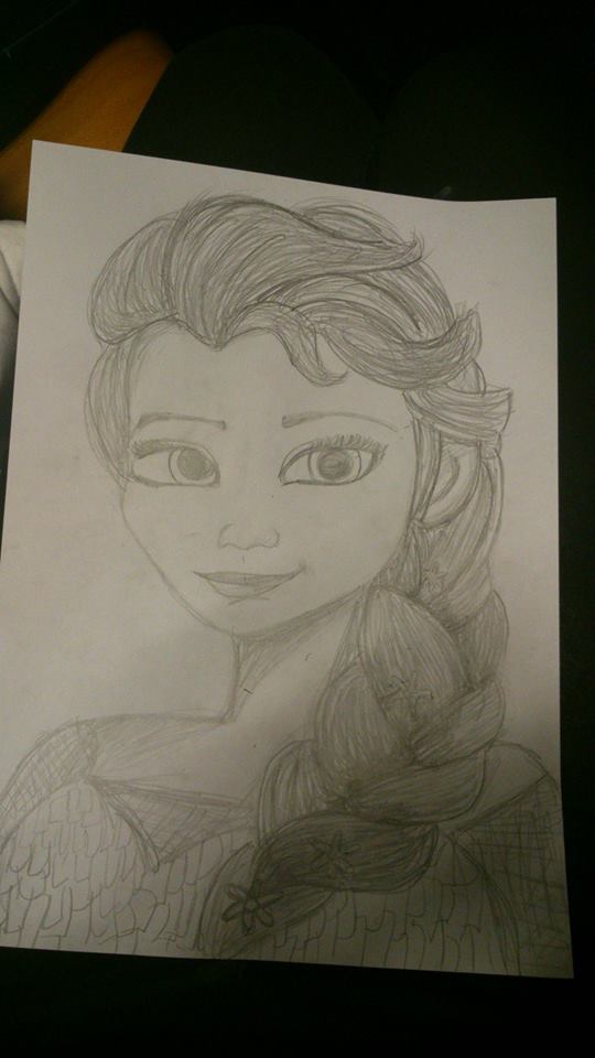 Drawing Elsa