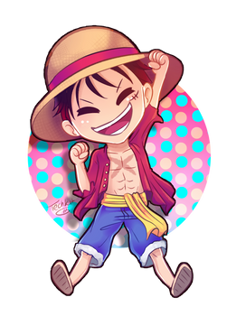 Luffy chibi