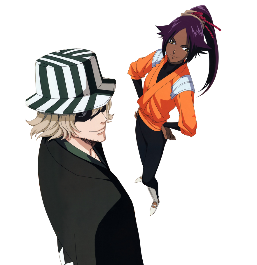 Urahara And Yoruichi Png By Aadunis On DeviantArt urahara-and-yoruichi-png-by-aadunis-on-deviantart