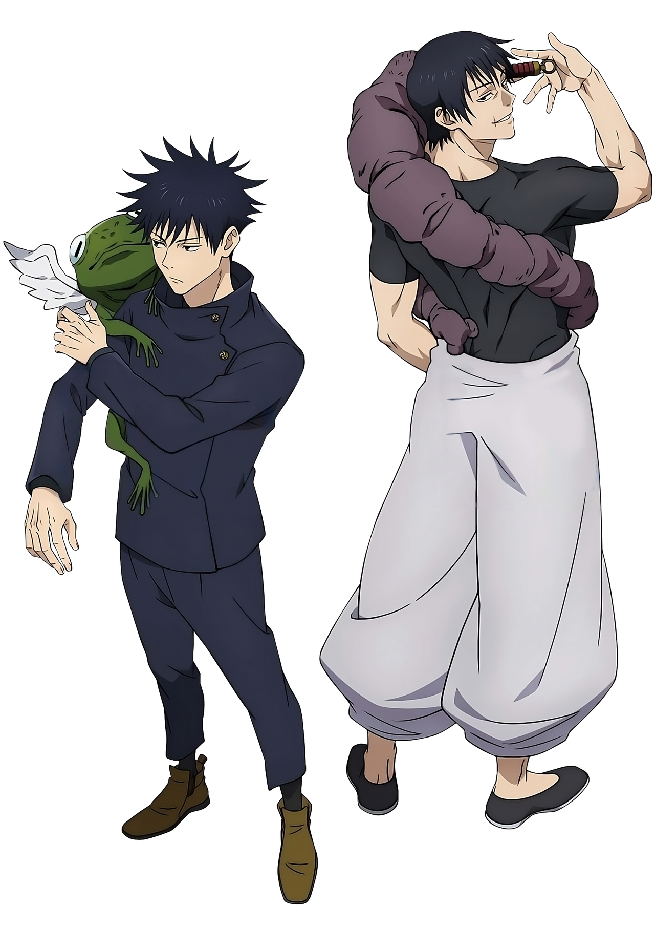 Toji and Megumi Png by aadunis on DeviantArt