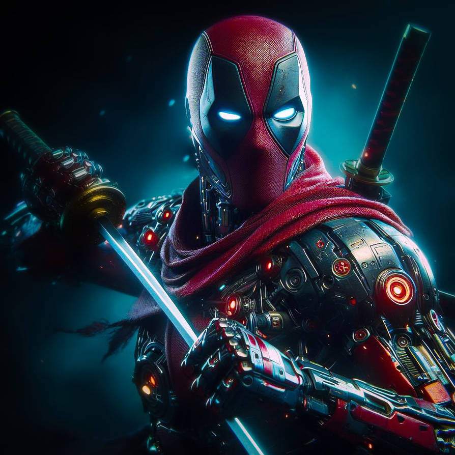 Tech Deadpool Cyborg Swordsman | Deadpool by WSFTs on DeviantArt