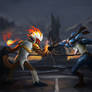 Lucario VS Infernape