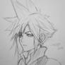 Sketch #36 FFVII Cloud Strife