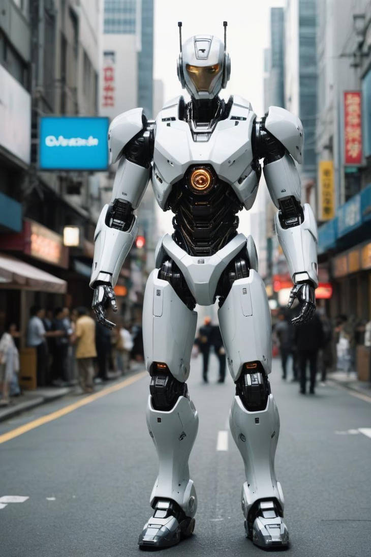 Robot on the prowl by AIJoker on DeviantArt