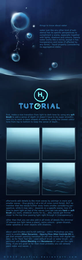 WATER tutorial