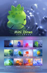 Mini Dinos Calendar by Apofiss