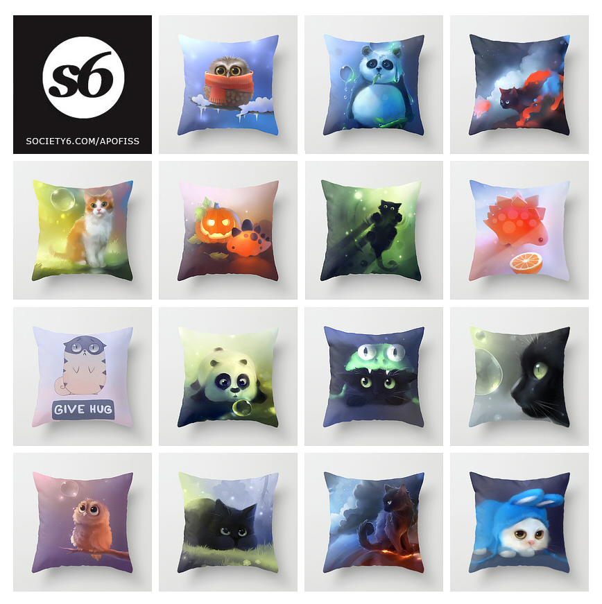 throw pillows