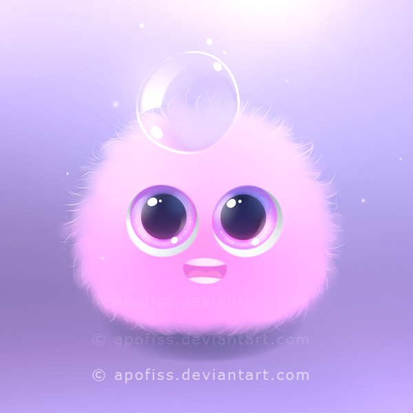 fluffy bubble