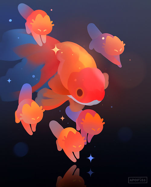 Deviantart 2007 Goldfish goldfish by Apofiss on DeviantArt