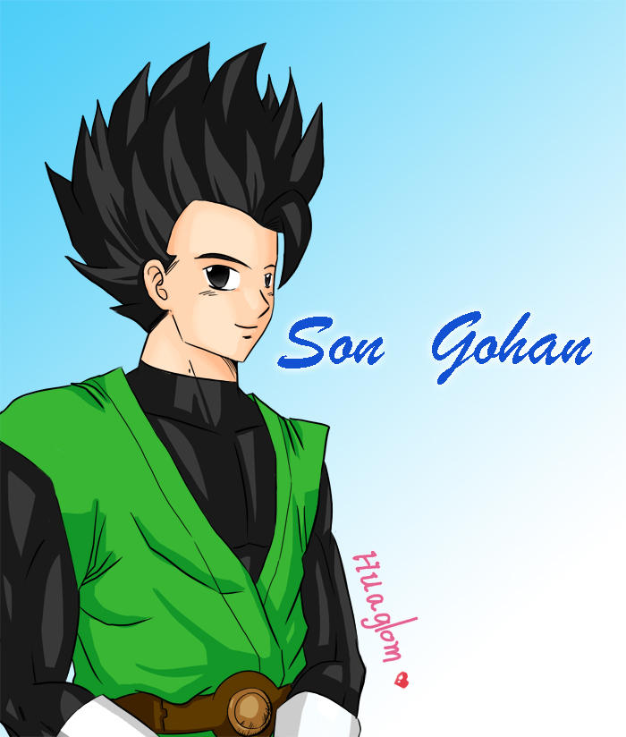 Sogohan son gohan by huaglom on DeviantArt