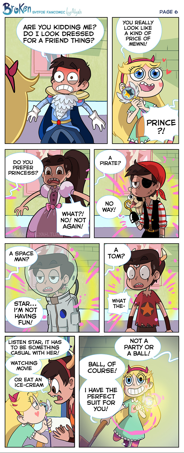 Broken Comic Page no 5 (by Anomalyah)