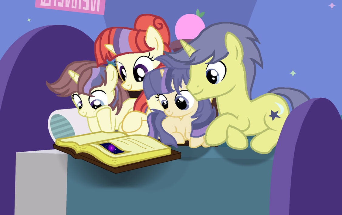 Who Rides Moondancer Moondancer family by GalaxyNightSparkle on DeviantArt